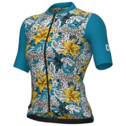 ALE Women's PR-E Hibiscus S/S Jersey - Radtrikot -Rad Teile Shop al womens pr e hibiscus s s jersey radtrikot 1