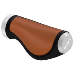 BROOKS ENGLAND Ergonomic Leather Grip 100/130 - Fahrradgriffe -Rad Teile Shop brooks england ergonomic leather grip 100 130 fahrradgriffe 2