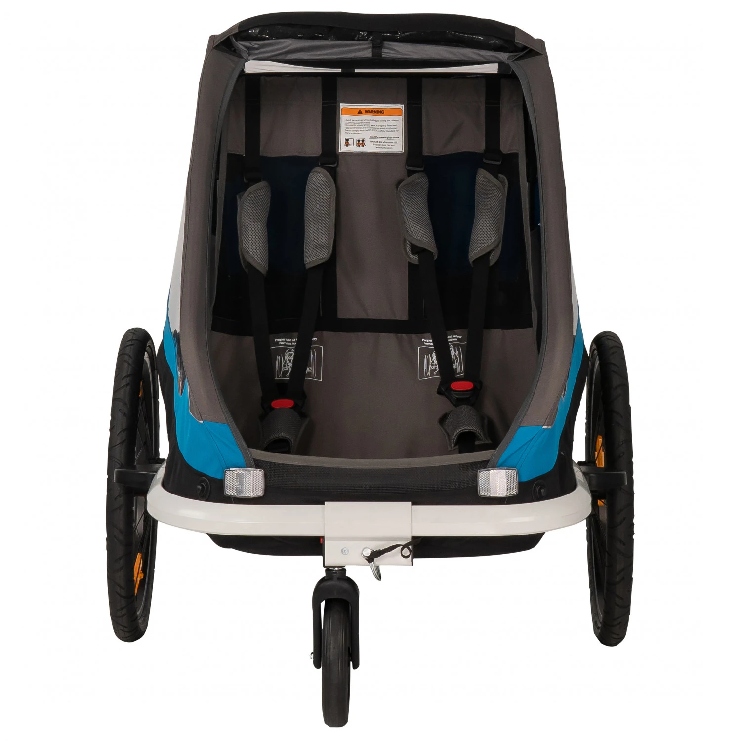 Hamax Traveller With Bicycle Arm & Stroller Wheel - Kinderanhänger 4 Hamax Traveller With Bicycle Arm & Stroller Wheel - Kinderanhänger – Bild 2