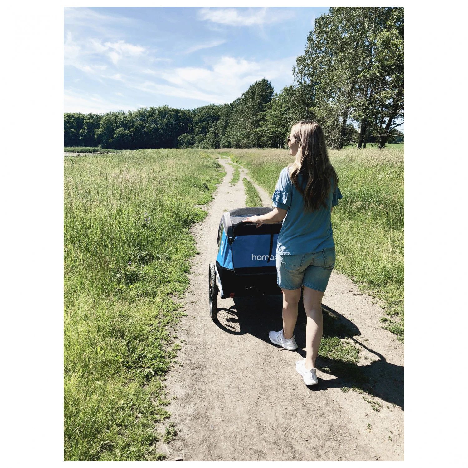 Hamax Traveller With Bicycle Arm & Stroller Wheel - Kinderanhänger 8 Hamax Traveller With Bicycle Arm & Stroller Wheel - Kinderanhänger – Bild 6