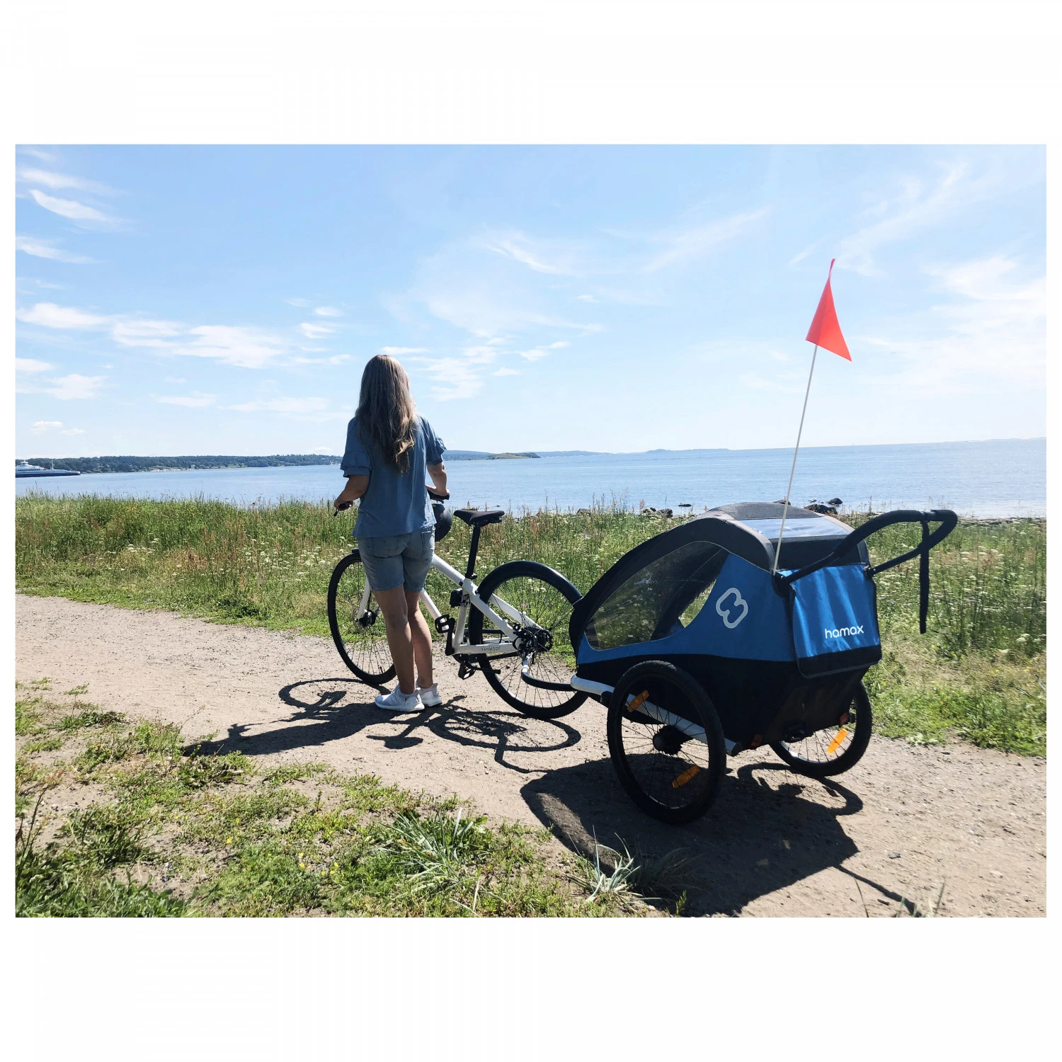 Hamax Traveller With Bicycle Arm & Stroller Wheel - Kinderanhänger 9 Hamax Traveller With Bicycle Arm & Stroller Wheel - Kinderanhänger – Bild 7