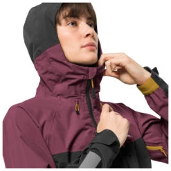 Jack Wolfskin Women's Morobbia 3L Jacket - Fahrradjacke 17 Jack Wolfskin Women's Morobbia 3L Jacket - Fahrradjacke -Rad Teile Shop jack wolfskin womens morobbia 3l jacket fahrradjacke detail 6