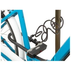 M-Wave Bügelschloss Mit Spiralgabel B & S - Fahrradschloss -Rad Teile Shop m wave buegelschloss mit spiralgabel b s fahrradschloss detail 4