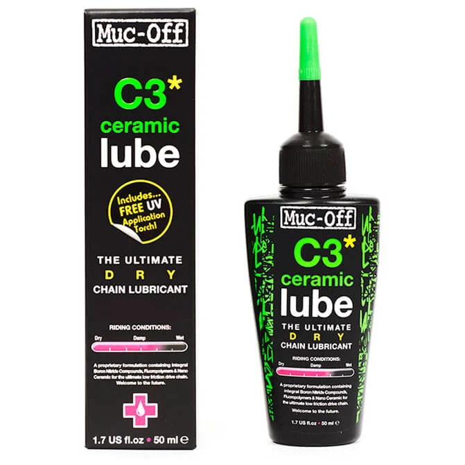 Muc-Off C3 Dry Ceramic Lube - Kettenschmiere 3 Muc-Off C3 Dry Ceramic Lube - Kettenschmiere
