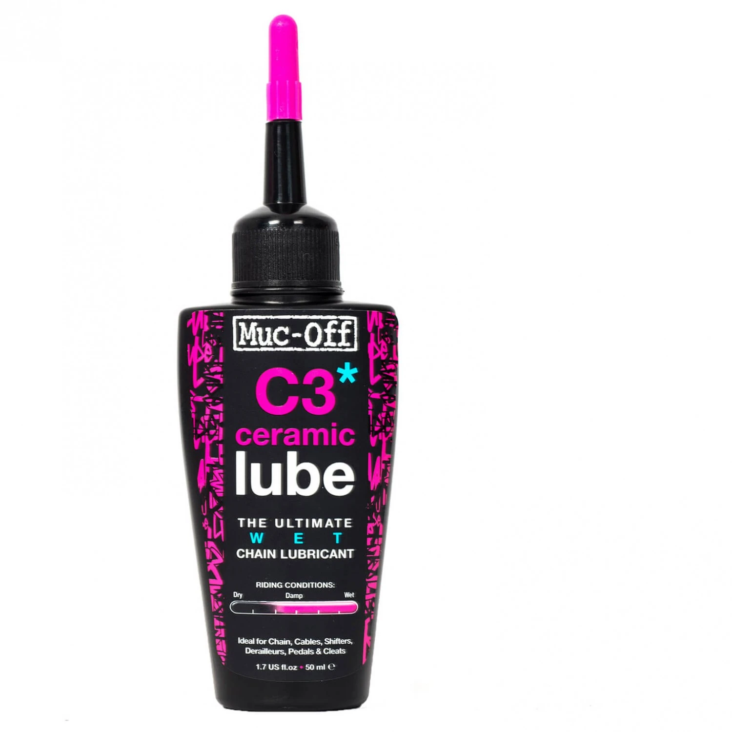 Muc-Off C3 Wet Ceramic Lube - Kettenschmiere 3 Muc-Off C3 Wet Ceramic Lube - Kettenschmiere