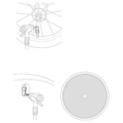 Topeak Pressure-Rite Presta Valve Adapter - Standpumpe -Rad Teile Shop topeak pressure rite presta valve adapter standpumpe detail 2