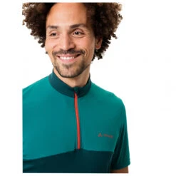 VAUDE Matera Half Zip Tricot - Radtrikot -Rad Teile Shop vaude matera half zip tricot radtrikot detail 5